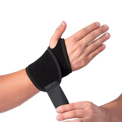 China 2 Pack Adult Adjustable Sports Hand Strap Hand Support Carpal Tunnel Brace For Fitness for sale