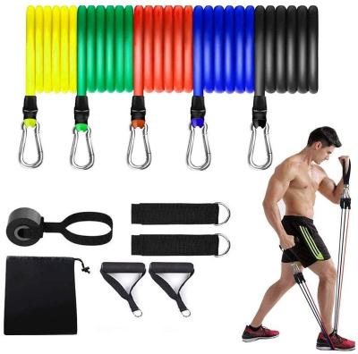 China Factory Wholesale Resistance Bands Set Exercise Bands With Handles Straps For Strength Training 6.81 x 4.37 x 8.07 inch for sale