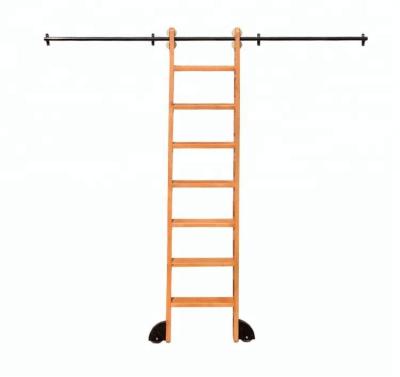 China Feasible Insulation Ladders Europe Casual Wooden Shelf Ladder for sale