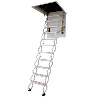 China Ladders Insulation Ladders Telescopic Feature And Aluminum Material Aluminum Folding Ladder for sale