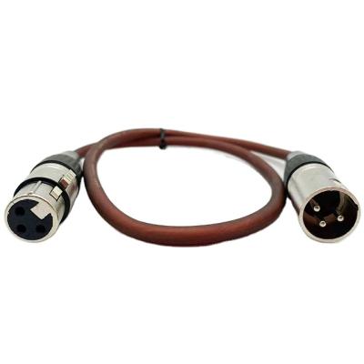 China Durable Audio Gun Main Line Male Plug Cable Microphone Audio Gun Connector For VCD Player Set Top Box STB XLR Speaker System for sale