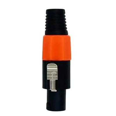 China Durable Professional 4 Pole Speaker Audio Plug Connector Plug Cable Connector for Audio and Video Connectors Microphones for sale