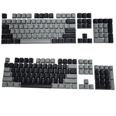 China Computer Keyboard 104 Keys Two Colors Switch For Mechanical Keyboard PBT Double Shot Keycaps for sale