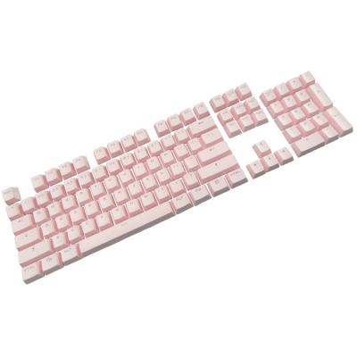 China Computer Keyboard 104 Key Material Dual Shot PBT Backlit Keycaps With OEM Profile For Mechanical Keyboard for sale