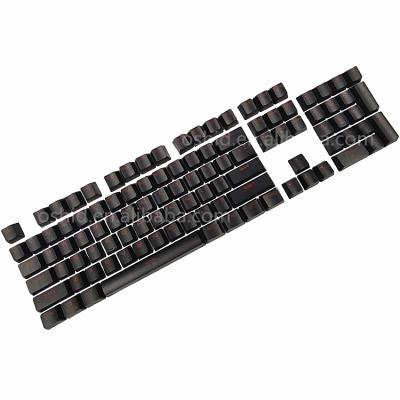 China Computer Keyboard 104 Keys ABS With Red Backlit Keycaps For Mechanical Gaming Keyboard for sale