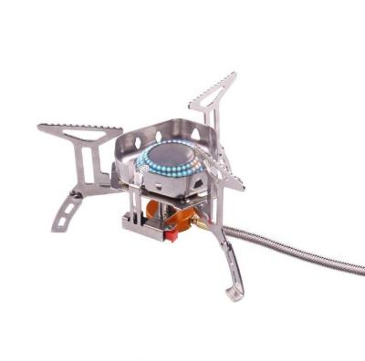 China Foldable Windproof Camping Stove Camping Burner / Stove For Outdoor Backpacking / Hiking LS-13 for sale