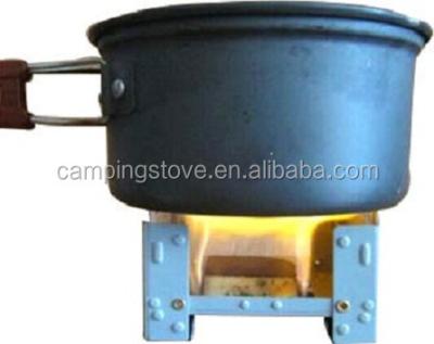 China Cheap outdoor hot block fuel alcohol vending accessories portable camping cookware stove OEM for sale