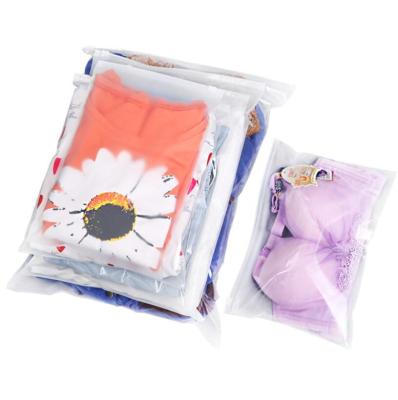 China Recyclable EVA Plastic Bags For Clothing Zip Bag Packaging for sale