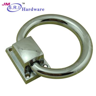 China Zinc Alloy Cabinet Furniture Hardware Knob Door Handle Pull Ring for sale