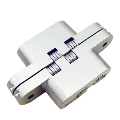 China Good quality modern zinc alloy two way door hinges for metal door, recessed door hinges for sale