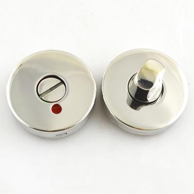 China Good quality modern classic round shape bathroom toilet door lock for sale