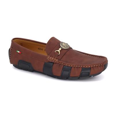 China Anti-Slippery Custom Classic Mens Driver Shoes Comfortable Horsebit Loafers for sale