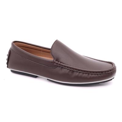 China Wholesale Casual Leather Flat Men Driving Anti-slippery Men Shoes Loafers Shoes for sale