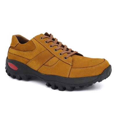 China Anti-slippery U-tip Shoes Suede Lace-Up Shoes Genuine Leather Rise Sneaker Shoes for sale