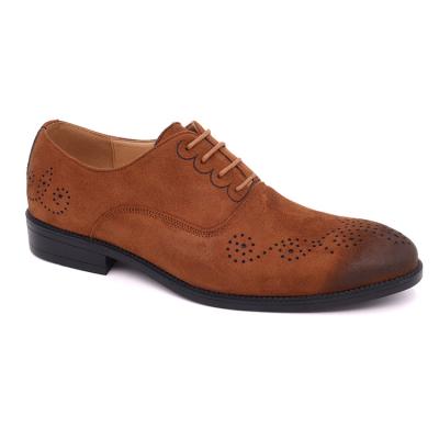 China Anti-slippery Oxford TPR Sole Suede PU Leather Men's Stylish Shoes for sale