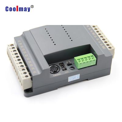 China Industrial Board 8 Input and 8 Output Industrial PLC Controller Coolmay Relay Output Programmable PLC Motor Step Controller for sale