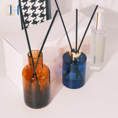 China Sustainable Reed Diffuser Glass Bottle Diffuser Custom Label Perfume Reed Diffuser for sale