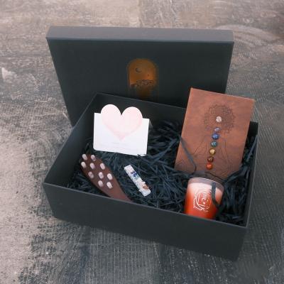 China Custom Candles Sage Scandinavian Yoga Meditation Kit Crystal Healing Stone Box Set from China 7 Chakra for sale