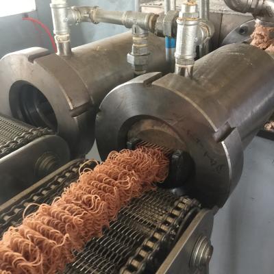 China Factory Industrial Instant Rice Noodle Making Equipment Rice Ramen Noodle Processing Machine for sale