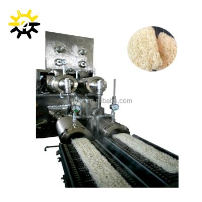 China Automatic High Efficiency Low Energy Cost CE Instant Rice Vermicelli Making Machine / Industrial Extrude Gluten Free Organic Instant Ramen Noodle Production Line for sale