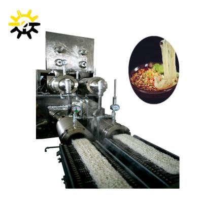 China Automatic Instant Rice Vermicelli Rice Flour Instant Noodle Preparing Machine/Industrial Expelling Gluten Free Cereal Flour Instant Noodle Production Line for sale