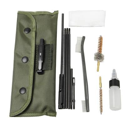 China Outdoor Hunting CS Training Universal Neutral .22cal 5.56mm Tube Brush Cleaning Kit Cleaning Brush for sale