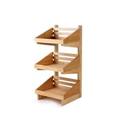 China Display Rack Stand Shelf Customized Professional High Quality Wooden Hanging Display Rack/Rack/Shelf for sale