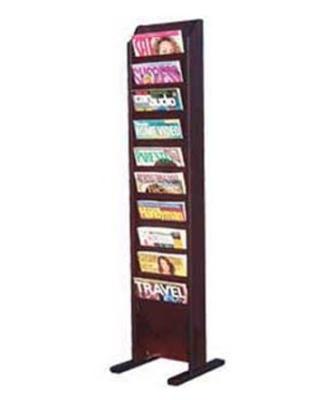 China Double Sided Custom Design Floor Standing Products Decor Display Rack /Stand/Supermarket Wooden Display Stand for sale