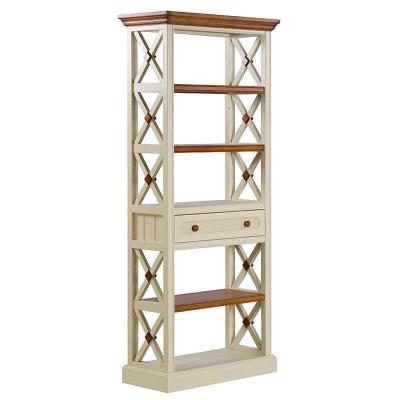 China Eco - Friendly High Quality 4 Layers Stand Up Removable Custom Solid Wood Display Ladder Shelf for sale