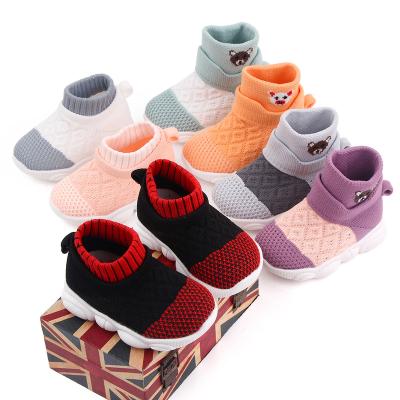 China New Design Fashion Trend Design Kids Socks Rubber Soft Baby Shoes Socks Shoes for sale