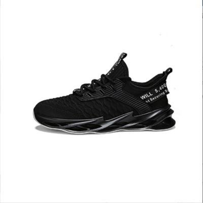 China Fashion Anti-slippery Soft Comfortable Design Cool Men's Style Casual Walking Flight Weaving Soport Shoes Breathable Air Cushion Sneakers for sale