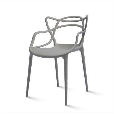 China Cheap Outdoor Sillas Stackable Modern Plasticas pp Stackable Dining White Plastic Chairs For Event for sale