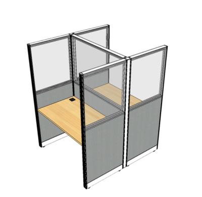 China Office Partiton Dubai Design Office Cubicle For Call Center Office Workstation for sale