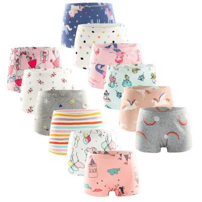 China Antibacterial 3 Pcs/Lot Kids Girls Underwear Kids Boxers Briefs High Quality Soft Breathable Cotton Girls Soft Panties For 2-12Y for sale