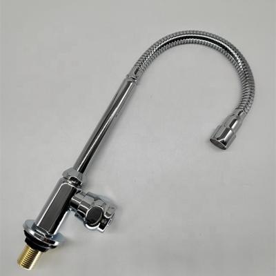 China Hot Selling Metered Faucets Building Materials Zinc Cold Kitchen Faucet Basin Faucet for sale