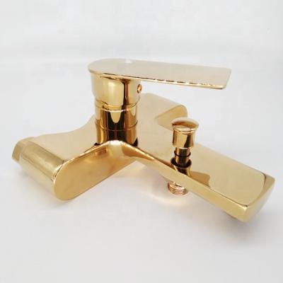 China Hot Sales High Quality Cheap Sanitary Ware Zinc Bathtub Single Handle Metered Faucet Mixer Taps for sale