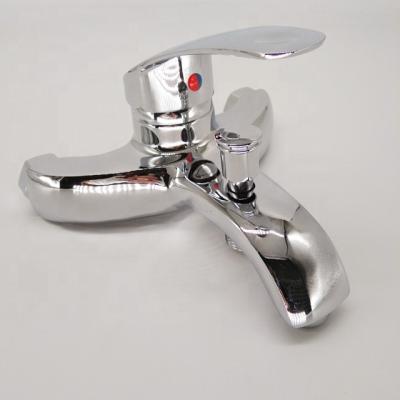 China Hot Sales High Quality Cheap Sanitary Ware Zinc Bathtub Single Handle Metered Faucet Mixer Taps for sale