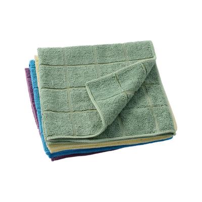 China Wholesale Customized Viable Soft Lint Free Car Towel Microfiber Glass Cleaning Cloth for sale