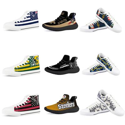 China ODM anti-slip custom basketball shoes OEM style walking shoes other fashionable canvas yeez 350 women sneakers air mens casual shoes for sale