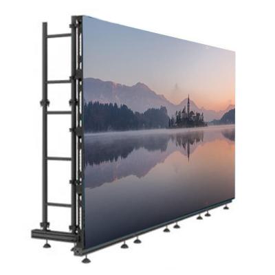 China Intelligent Split Screen HD Waterproof High Resolution High Brightness Movable Video Wall Rental Outdoor LED Screen Display for sale