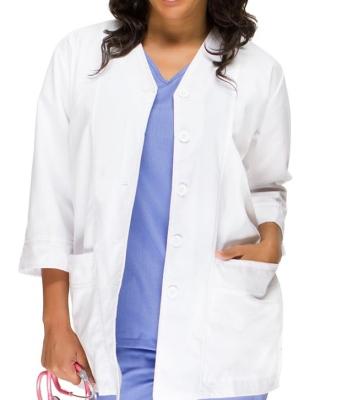 China Good Hospital Lab Coat White Non Woven Lab Coat Lab Coat for sale