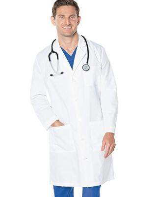 China Hospital Customized Low Price Premium Quality Mens USA Lab Coat White Hospital Uniforms With Pocket 2020 for sale