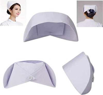 China Hospital Nurses Hats Cross Nurses Hats - Nurses Clothing Accessories/Female Nurses Hats (White) for sale