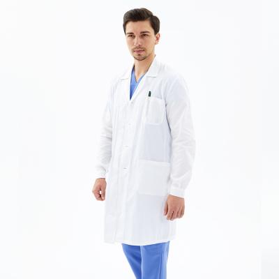 China OEM Reusable Reusable Fashionable Spandex Male Hospital Uniforms Nursing Uniform Hospital Medical Jacket Scubs for sale