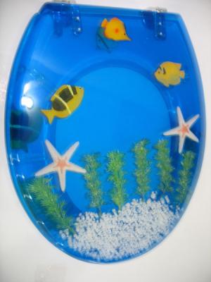 China polyresin toilet seat cover,MDF toilet seat,PP toilet seat,sea star,shell transparent for sale