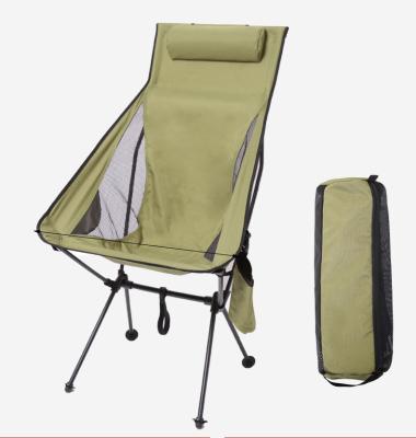 China Aluminum Alloy Ready To Ship Carp Fishing Chairs Folding Relaxing Aluminum Outdoor Dining Camping Chair for sale