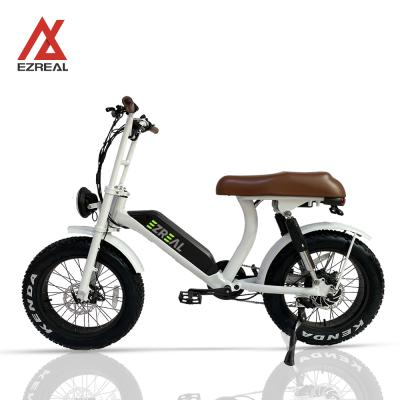 China Fat alloy EZREAL electric bicycle harley motor 10.4ah aluminum ebike with Bafang 48V 500W hub motor for sale