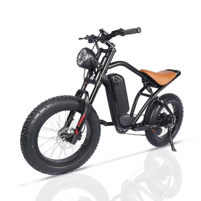 China EZREAL E Bikes Aluminum Alloy 500 1000 Watt Electric Bike Electric Bicycle Full Suspension With Fat Tire for sale