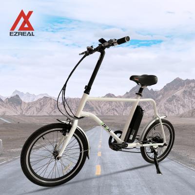 China EZREAL aluminum alloy ebike city retro electric bike 36v 250w 10ah bicycle with disc brake and 7 speed for sale