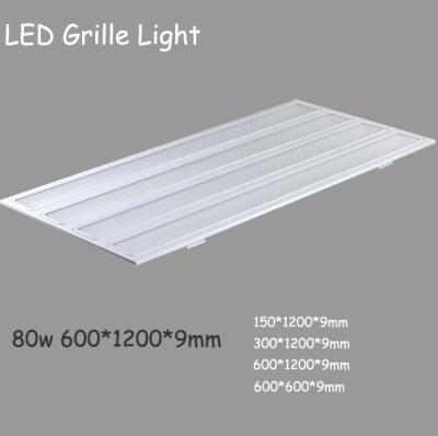 China Stainless Steel  Lamp Body 80W LED Office Light  Integrate Surface Indoor Lighting for sale